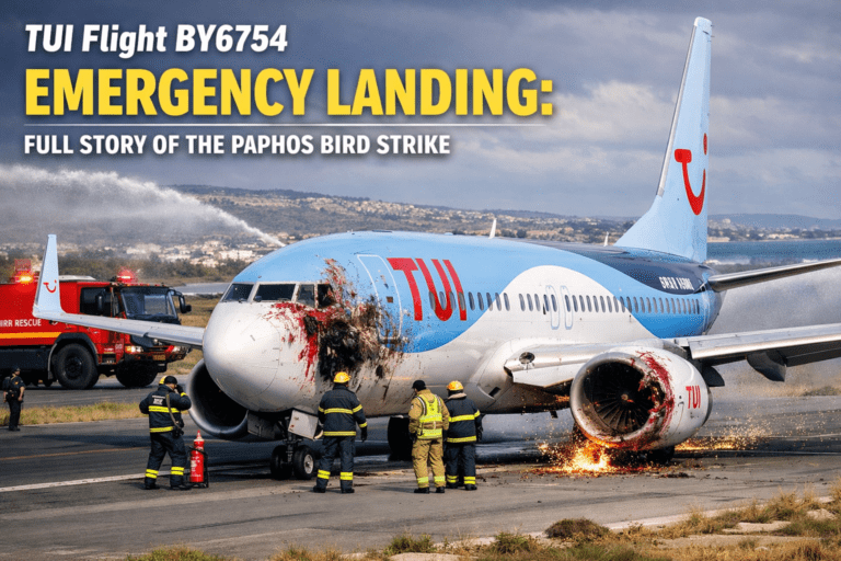 TUI Flight BY6754 Emergency Landing