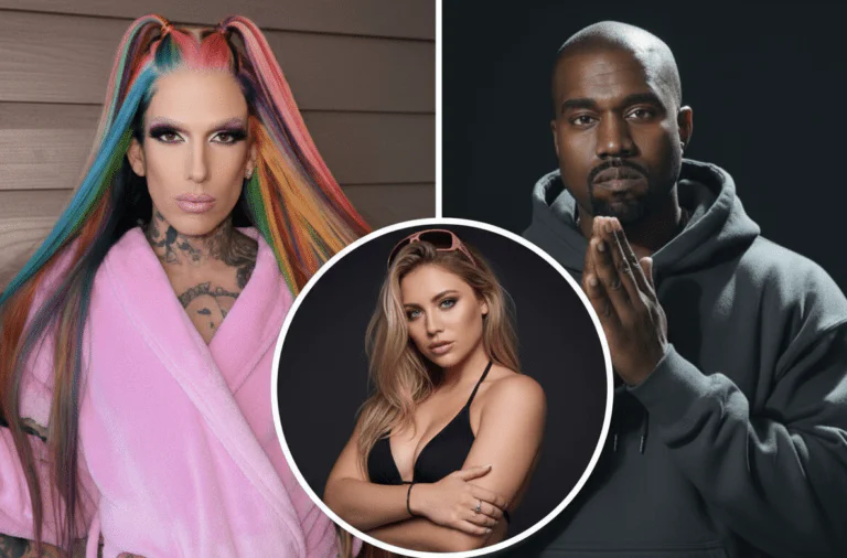 Jeffree Star and Kanye West