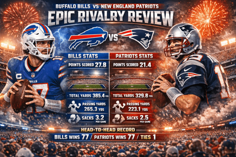 Buffalo Bills vs New England Patriots Match Player Stats