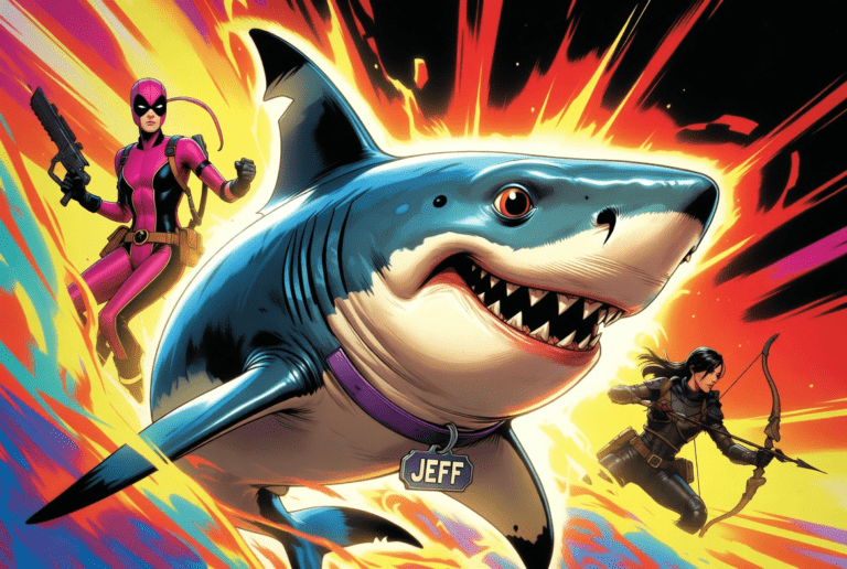 Jeff the Land Shark Comic