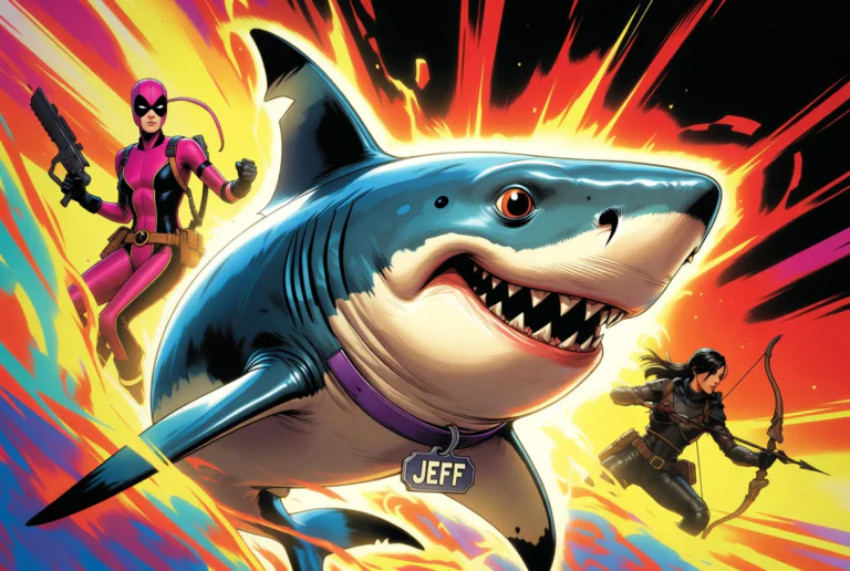 Jeff the Land Shark Comic