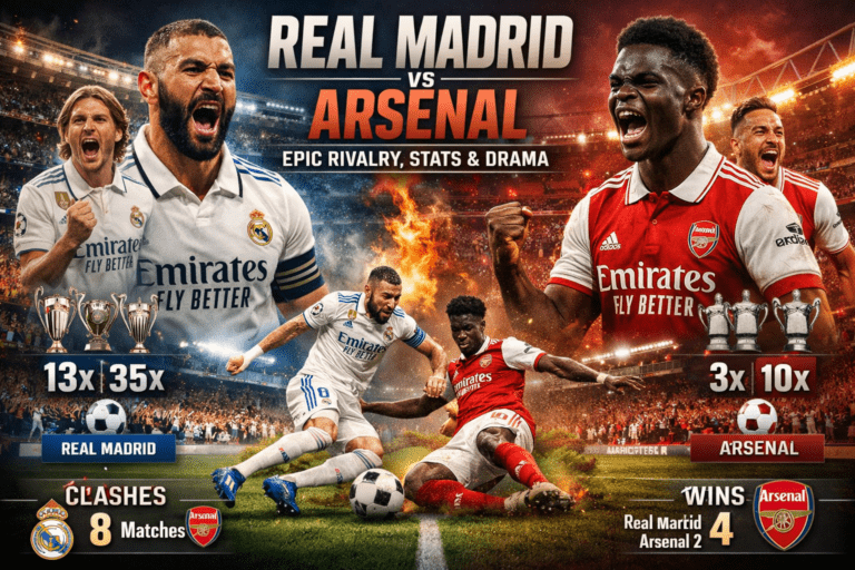 Real Madrid vs Arsenal
