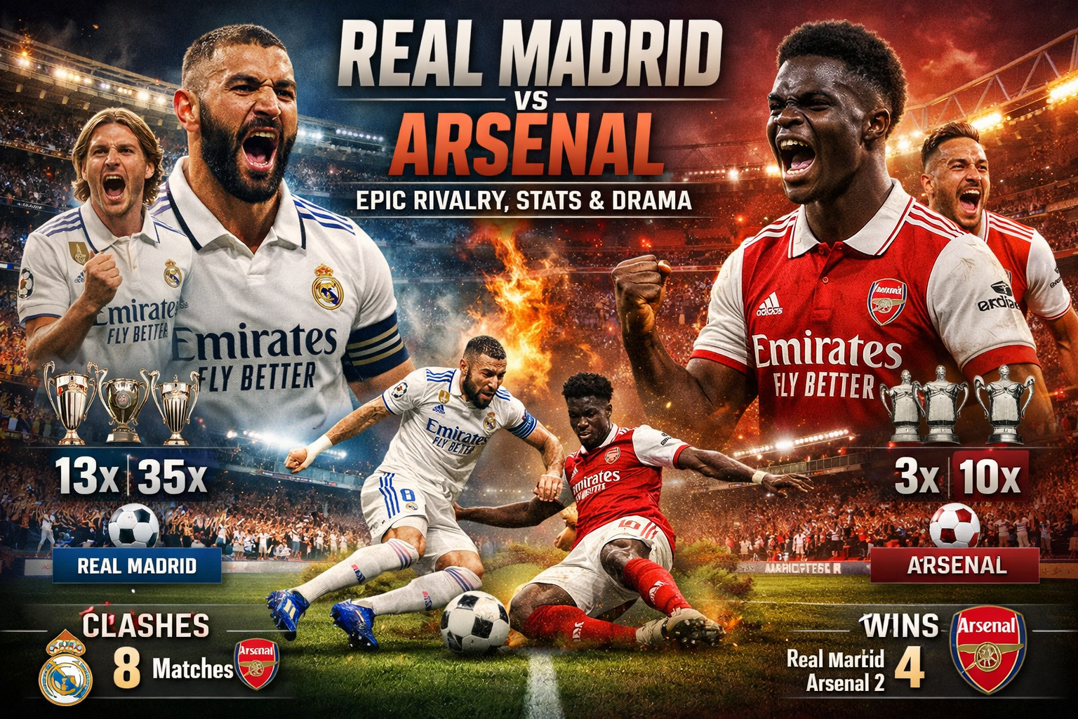 Real Madrid vs Arsenal