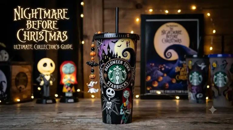 nightmare before christmas starbucks cup