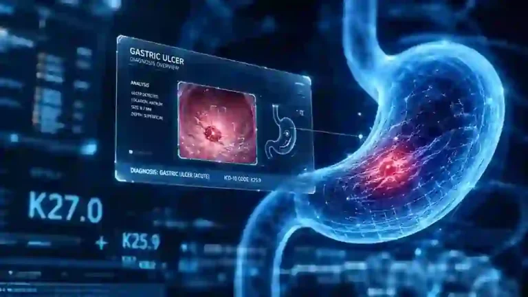 peptic ulcer disease icd 10