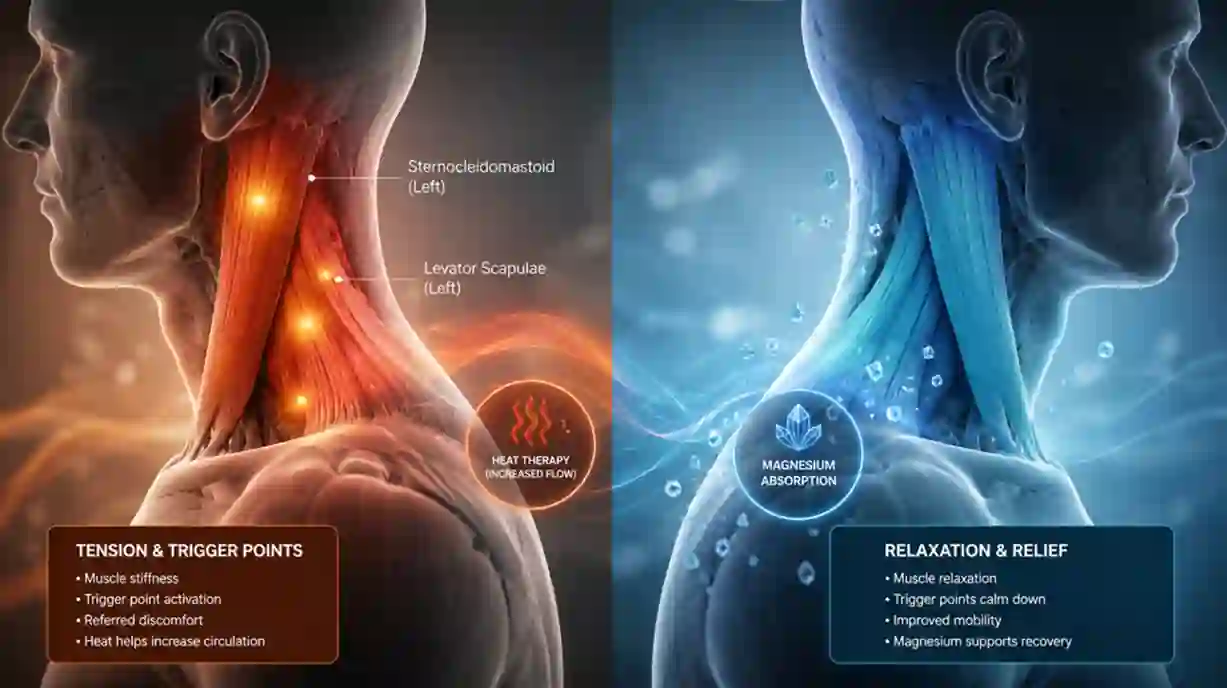 side neck pain left side